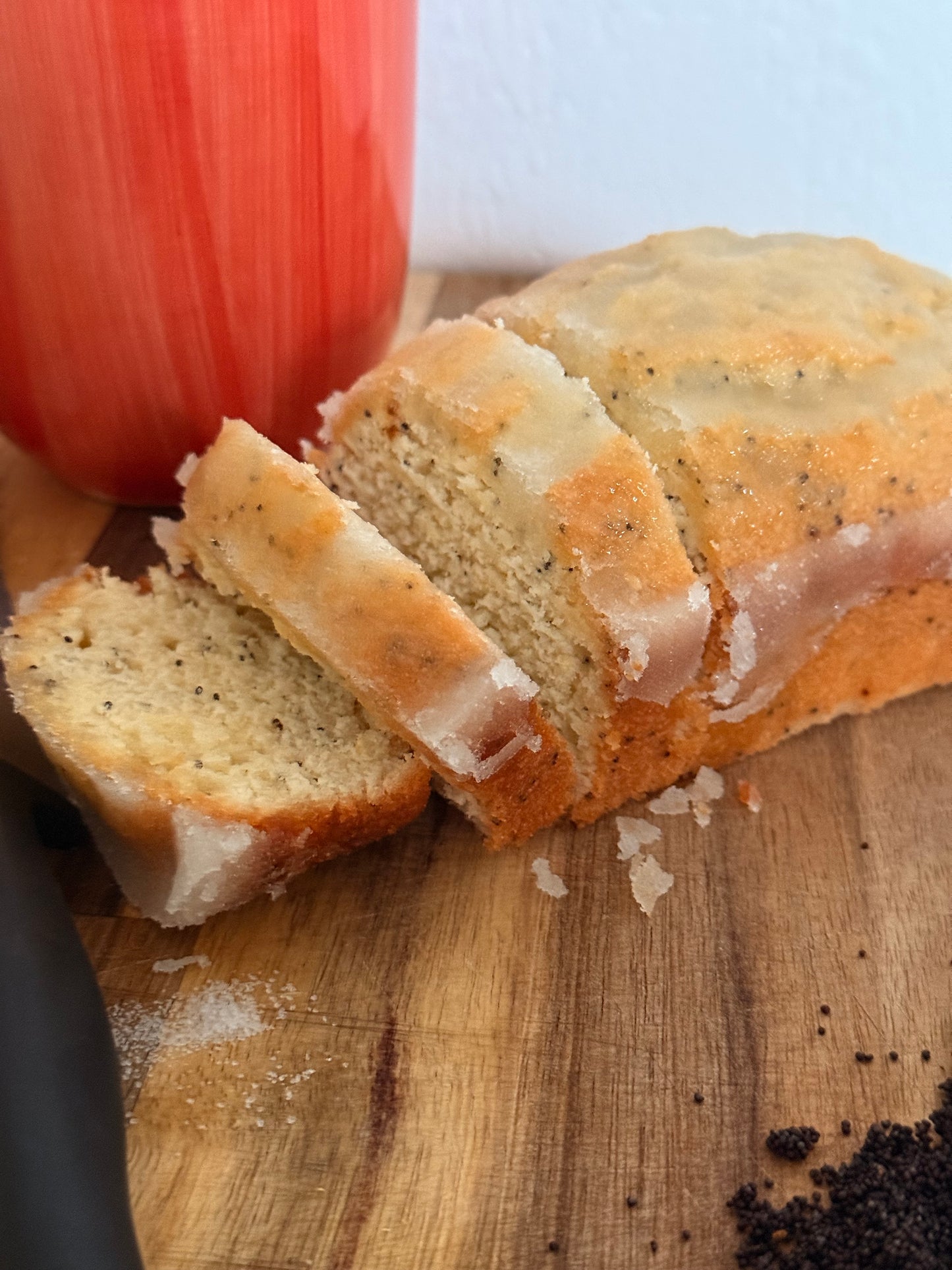 Lemon Poppy  Mini Loaf
