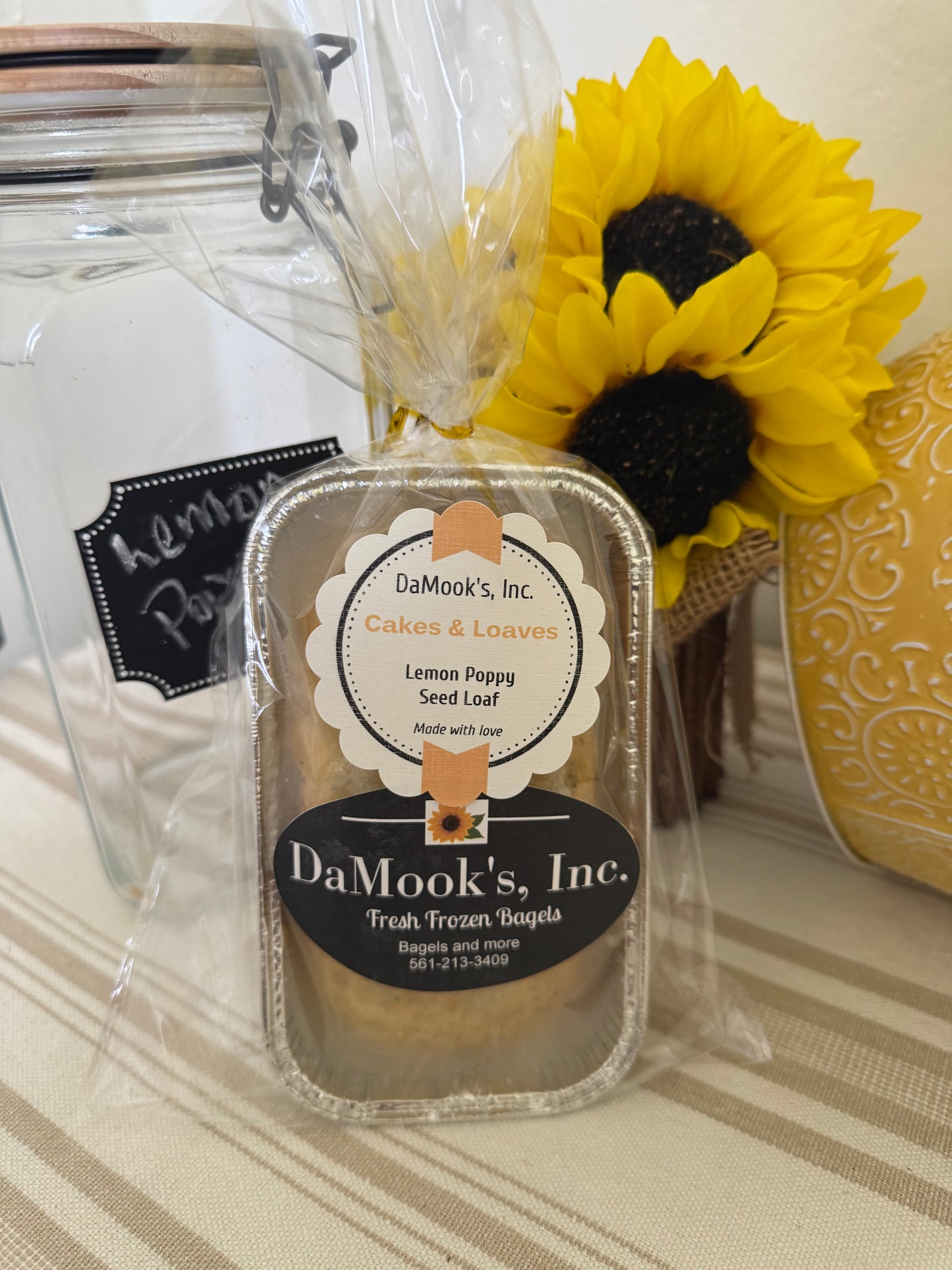 Lemon Poppy  Mini Loaf