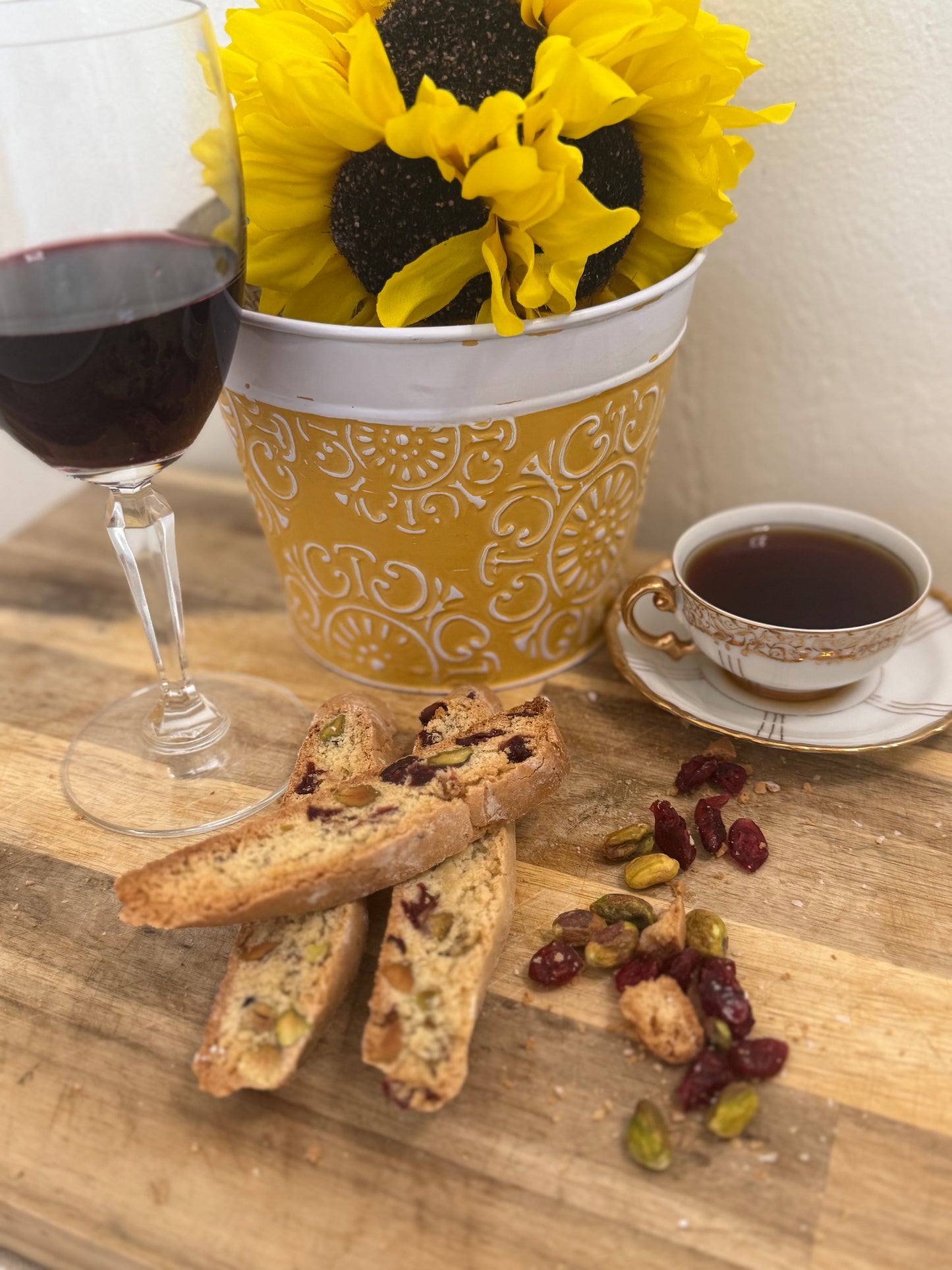 Cranberry Pistachio Biscotti