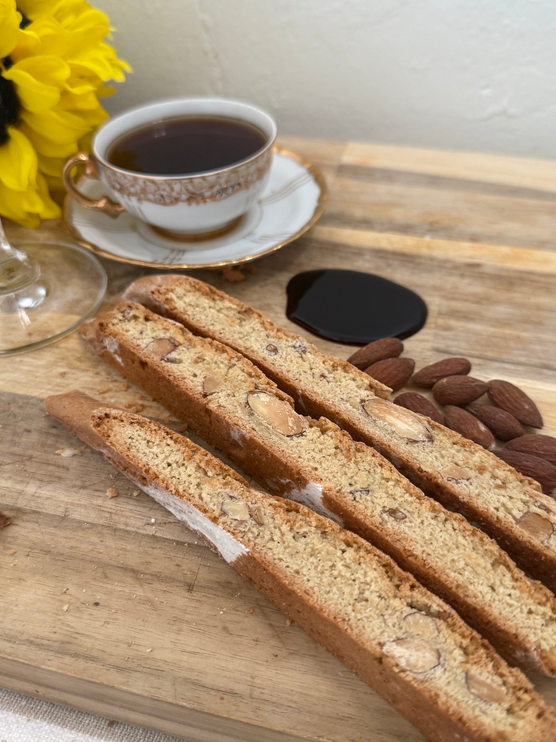 Vanilla Almond Biscotti